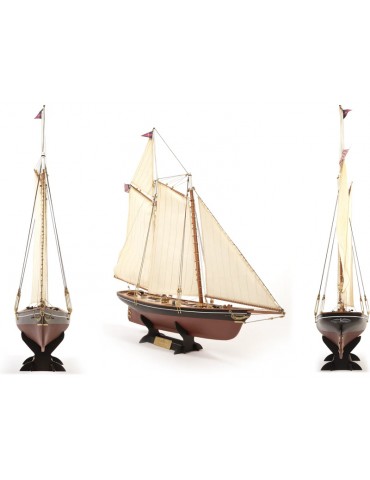 OCCRE America Yacht Model Kit - Americas Cup 1851 1:75