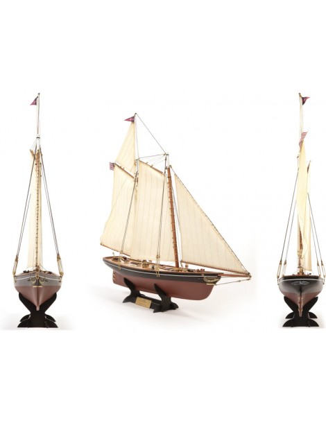 OCCRE America Yacht Model Kit - Americas Cup 1851 1:75