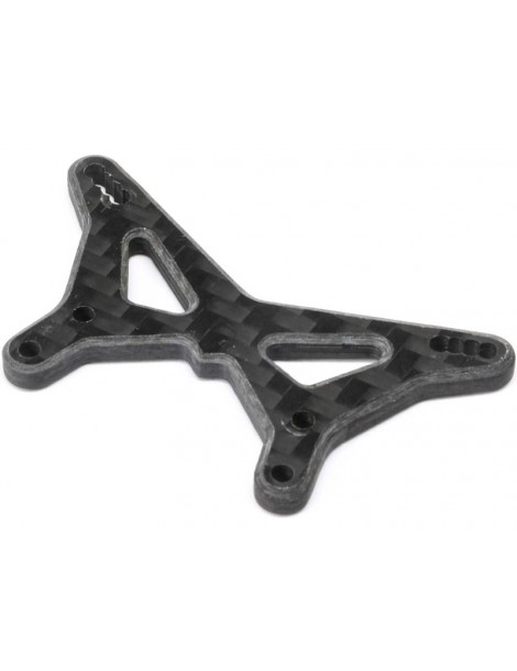 TLR Carbon Front Shock Tower: Mini-B, BL