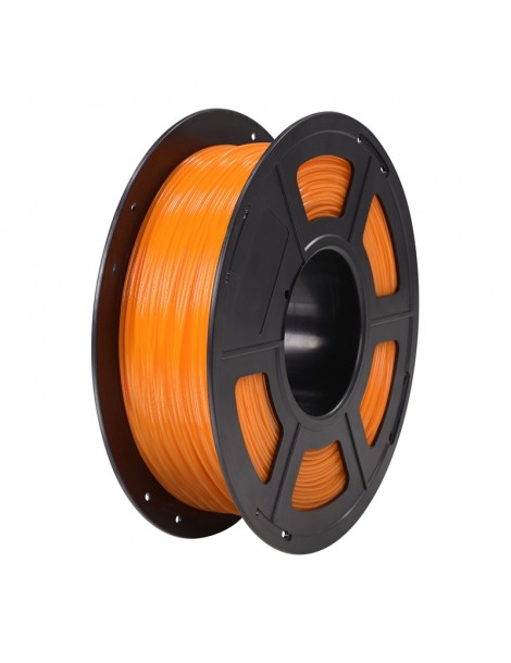 Anycubic skaidrios oranžinės spalvos lankstus 95A TPU filamentas 1 kg - CyborgShop