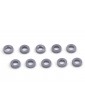 Aluminum Shim 4x1.4x1mm (Gunmetal/10pcs)