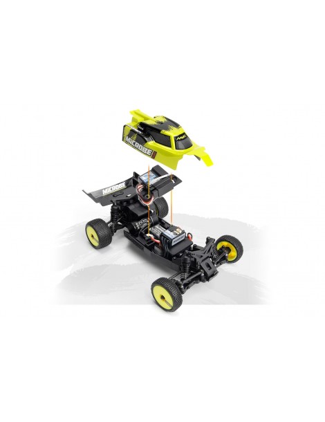 Microbe Flux 1/24th Buggy - Yellow