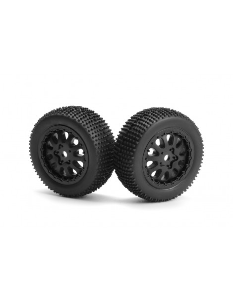 Sidepin SC Wheel/Tyre Set (Black/Front/Rear)