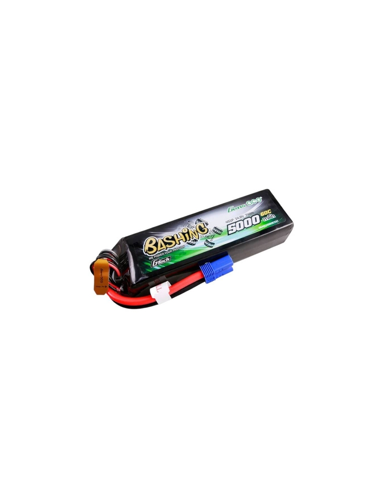 LiPo baterija G-Tech 5000mAh 14.8V 4S 60C EC5 Gens Ace – CyborgShop