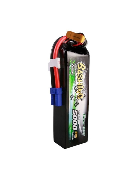 LiPo baterija G-Tech 5000mAh 14.8V 4S 60C EC5 Gens Ace – CyborgShop