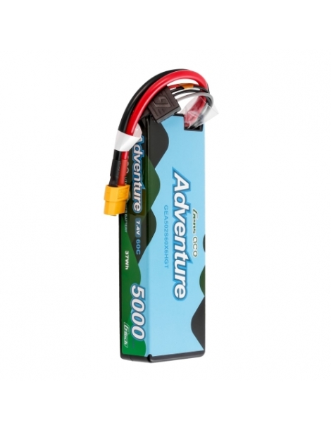 LiPo baterija Adventure G-Tech 5000mAh 7.4V 2S 60C XT60 Gens Ace – CyborgShop
