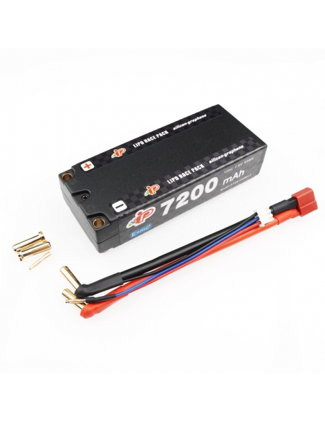 HV LiPo baterija MC3 Mid-Shorty 7200mAh 7.6V 2S 120C Intellect – CyborgShop