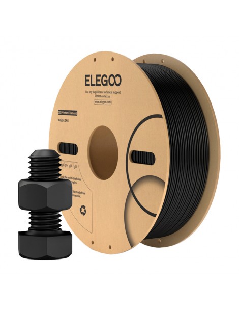ABS filamentas juodos spalvos ELEGOO – CyborgShop