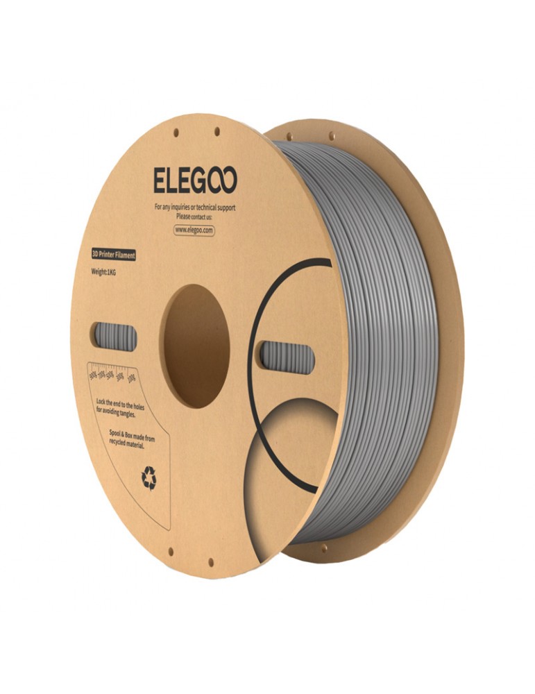 ABS filamentas pilkos spalvos ELEGOO – CyborgShop