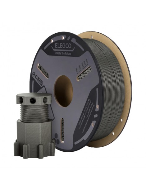 PETG-CF filamentas pilkos spalvos ELEGOO – CyborgShop