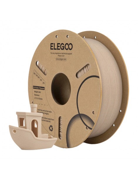 PLA Wood filamentas Light Oak ELEGOO – CyborgShop