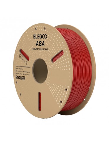 ASA filamentas raudonos spalvos 1.75 mm ELEGOO – CyborgShop