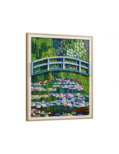 LEGO Art - Claude Monet Bridge over a Pond of Water Lilies