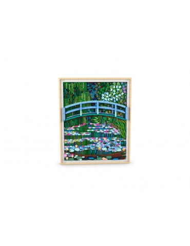 LEGO Art - Claude Monet Bridge over a Pond of Water Lilies