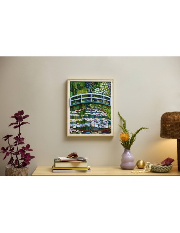 LEGO Art - Claude Monet Bridge over a Pond of Water Lilies