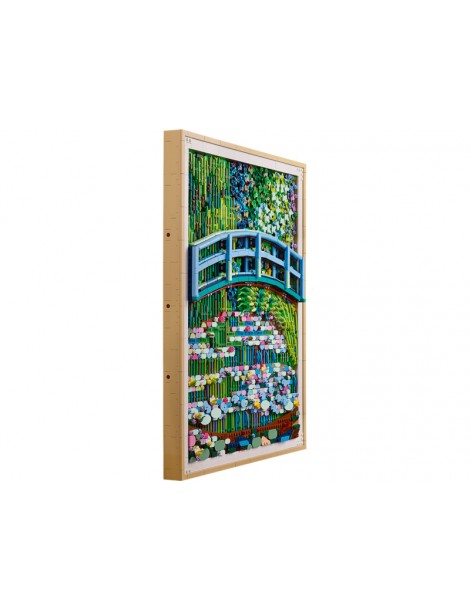 LEGO Art - Claude Monet Bridge over a Pond of Water Lilies