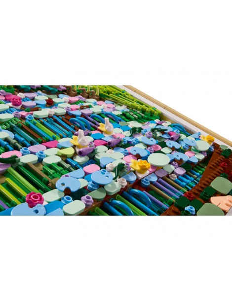 LEGO Art - Claude Monet Bridge over a Pond of Water Lilies