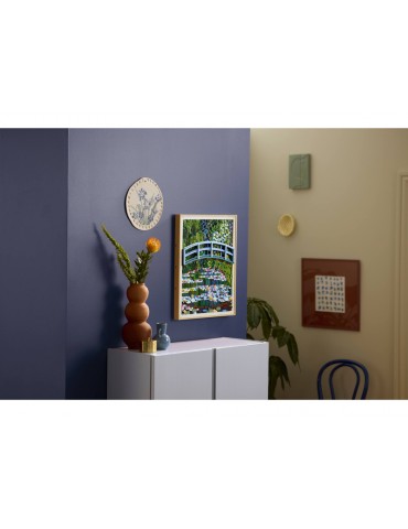 LEGO Art - Claude Monet Bridge over a Pond of Water Lilies