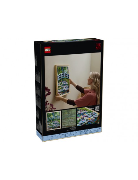 LEGO Art - Claude Monet Bridge over a Pond of Water Lilies