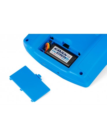 RC pultas V5 su R6L imtuvu 2.4GHz mėlynos spalvos – CyborgShop