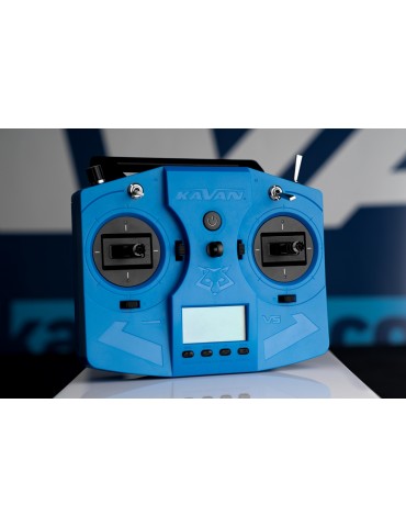 RC pultas V5 su R6L imtuvu 2.4GHz mėlynos spalvos – CyborgShop