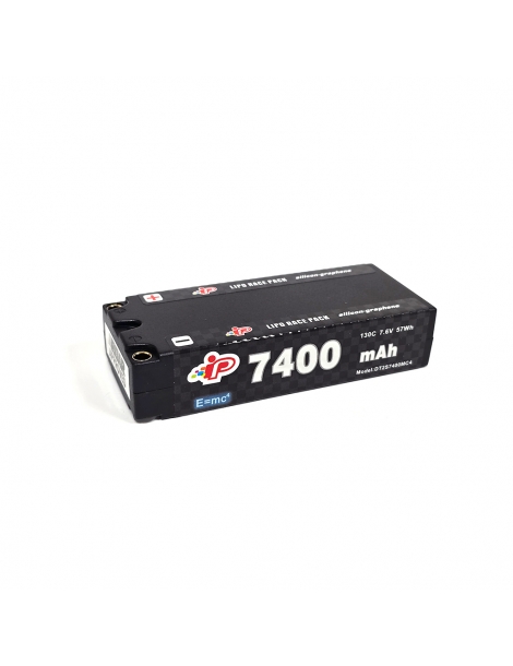 LiPo baterija MC4 Hi Power Mid-Shorty 7400mAh 7.6V 130C HV 2S Intellect – CyborgShop