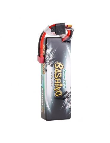 Akumuliatorius Gens ace Bashing G-tech 5000mAh 7.4V 2S 60C Hardcase LiPo su Deans jungtimi