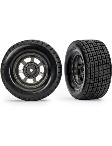 RC ratai 2.2/3.0 su Hoosier padangomis Slash Traxxas CyborgShop