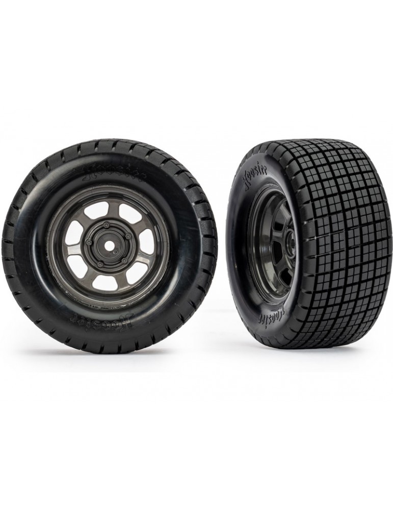 RC ratai 2.2/3.0 su Hoosier padangomis Slash Traxxas CyborgShop