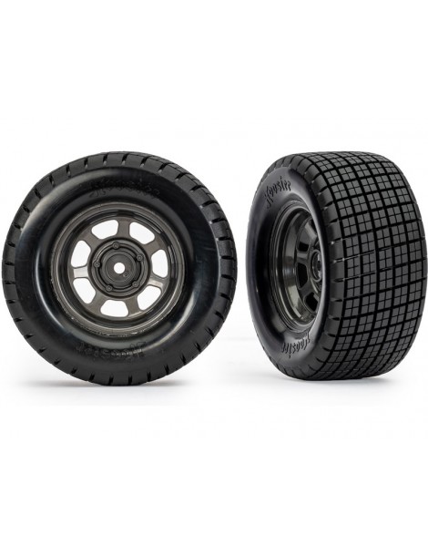 RC ratai 2.2/3.0 su Hoosier padangomis Slash Traxxas CyborgShop