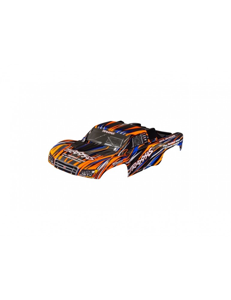 Traxxas Body, Slash, orange (painted) (clipless)
