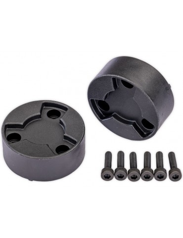 Traxxas Caps, center, X-Truck Black (2)