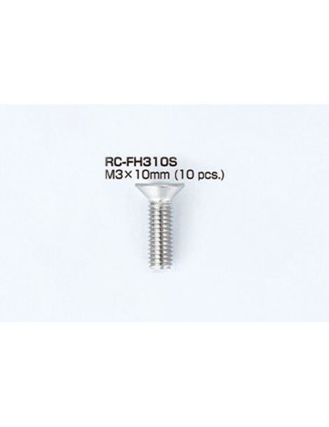 Nerūdijančio plieno kūginiai varžtai M3x10 mm RC modeliams Reve D – CyborgShop
