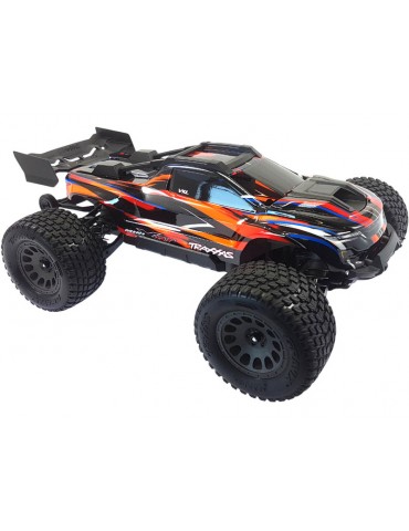 RC modelis Mini XRT V1 1:16 4WD RTR oranžinis Traxxas – CyborgShop