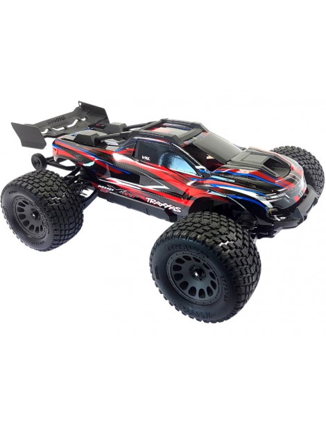 RC monster truck Mini XRT V1 4WD RTR raudonas Traxxas – CyborgShop