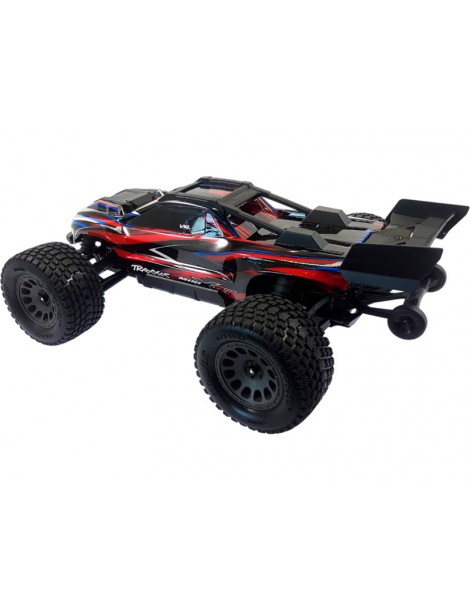 RC monster truck Mini XRT V1 4WD RTR raudonas Traxxas – CyborgShop