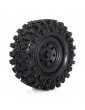 CLIMBER 1.9" Terrain Truck Tires Mounted, black