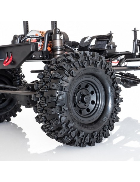 CLIMBER 1.9" Terrain Truck Tires Mounted, black