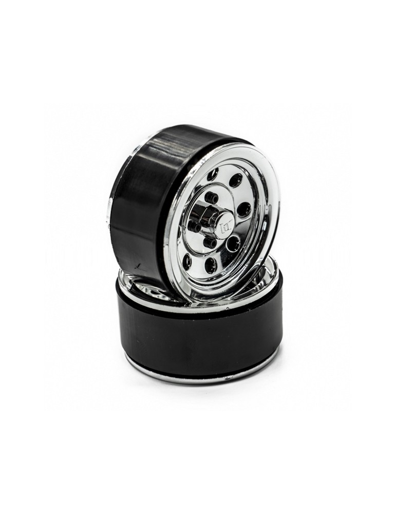BEADLOCK 1,9" crawler rims chrome, 2 Pcs.