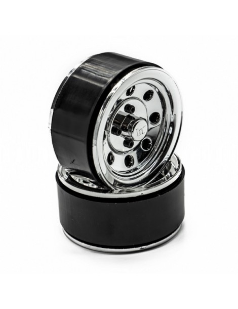 BEADLOCK 1,9" crawler rims chrome, 2 Pcs.