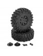 CLIMBER 106/36" Terrain Truck Tires Mounted, black