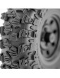 CLIMBER 106/36" Terrain Truck Tires Mounted, black
