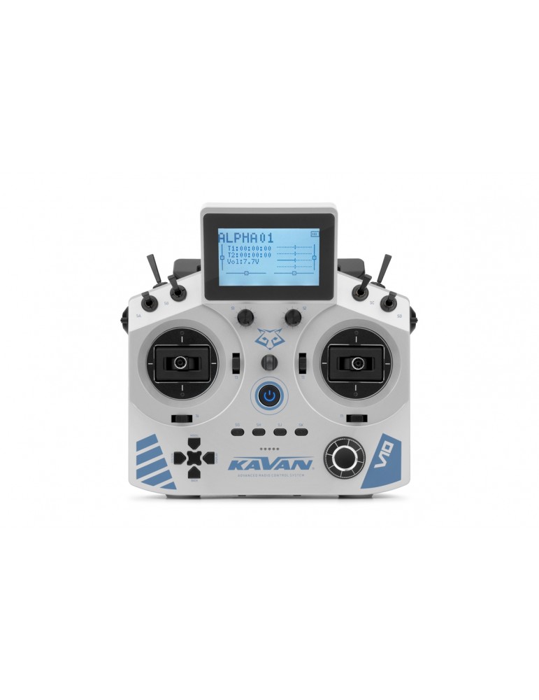 24 kanalų RC siųstuvas V10 2.4GHz sidabro spalvos – CyborgShop