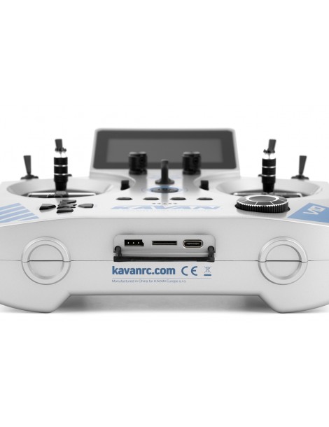 24 kanalų RC siųstuvas V10 2.4GHz sidabro spalvos – CyborgShop