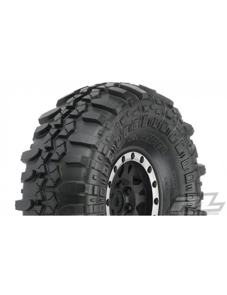 nterco TSL SX Super Swamper XL 1.9" G8 Rock Terrain Truck Tires Mounted for Front or Rear