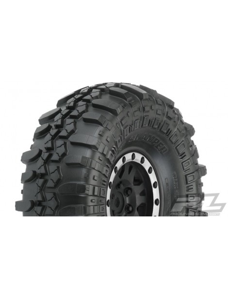 nterco TSL SX Super Swamper XL 1.9" G8 Rock Terrain Truck Tires Mounted for Front or Rear