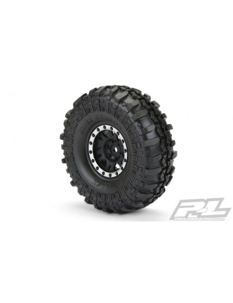 nterco TSL SX Super Swamper XL 1.9" G8 Rock Terrain Truck Tires Mounted for Front or Rear