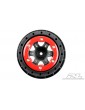 Split Six 2.2"/3.0" Red/Black Bead-Loc Wheels
