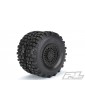 Carbine 1.9" Black Plastic Internal Bead-Loc Dually Wheelsfor Rock Crawlers Front or Rea