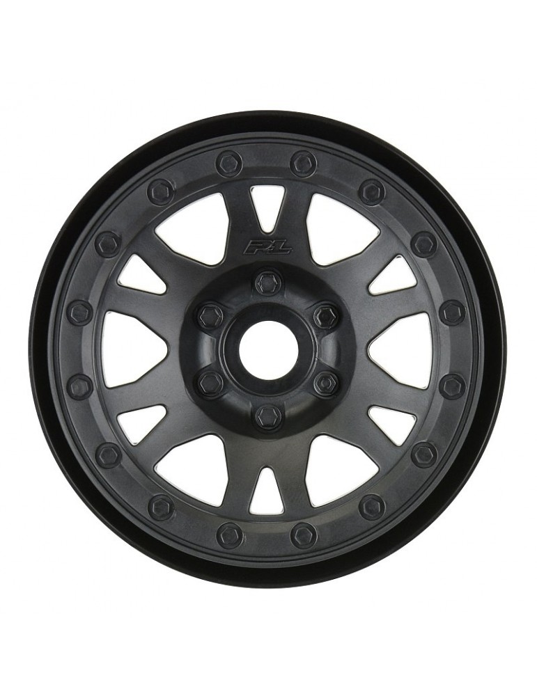 Impulse F/R 2.2" 12mm Crawler Wheels (2) Black